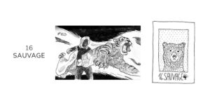 Dessin inktober 2019 sauvage