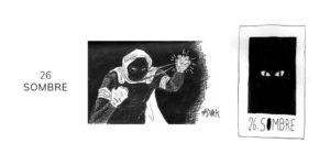 Dessin inktober 2019 sombre