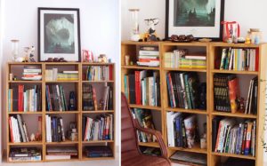 Des bibliothèques sur-mesure faits main
